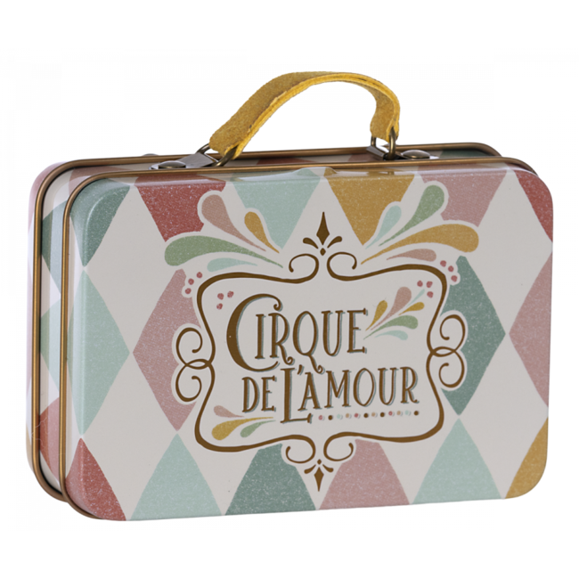 MAILEG PETITE VALISE EN MÉTAL 11CM - CIRQUE DE L'AMOUR