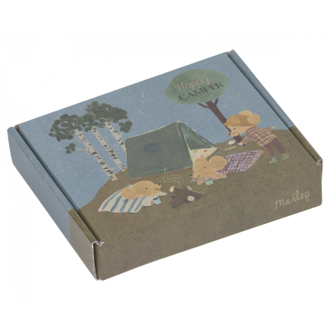 MAILEG TENTE SOLO AVEC COUVERTURE - COLLECTION CAMPING