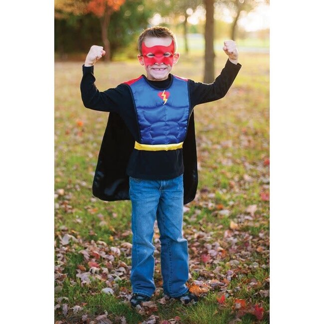 GREAT PRETENDERS DÉGUISEMENT - CAPE & MASQUE RÉVERSIBLE BATMAN SUPERHÉRO