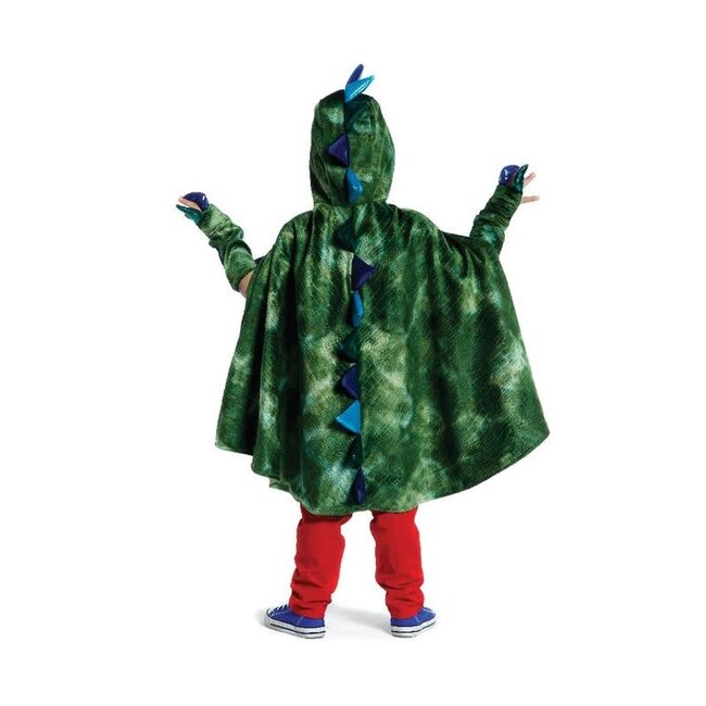 GREAT PRETENDERS DÉGUISEMENT - CAPE & GRIFFES DINO / DRAGON VERT6ANS