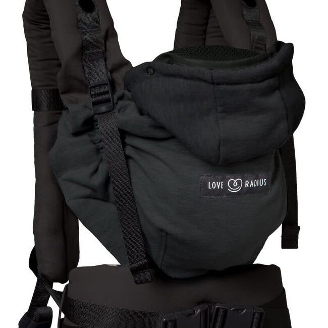 LOVE RADIUS PORTE-BÉBÉ HOODIECARRIER2 BLACK FOREST