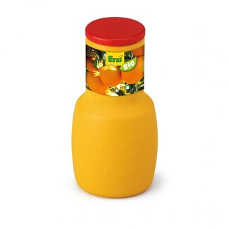 ERZI BOUTEILLE DE JUS D'ORANGE EN BOIS