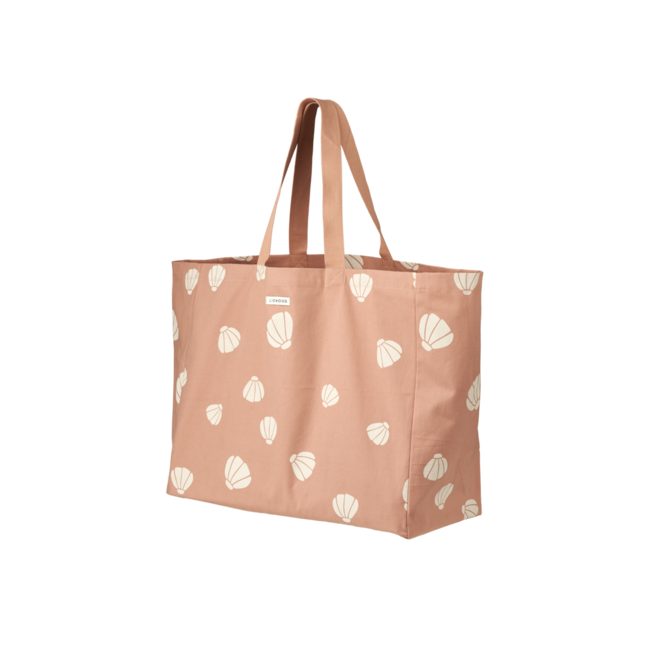 LIEWOOD MAXI TOTE BAG - SHELL PALE TUSCANY