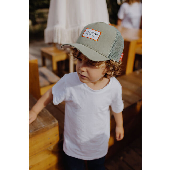 HELLO HOSSY CASQUETTE TRUCKER - MINI OLIVE