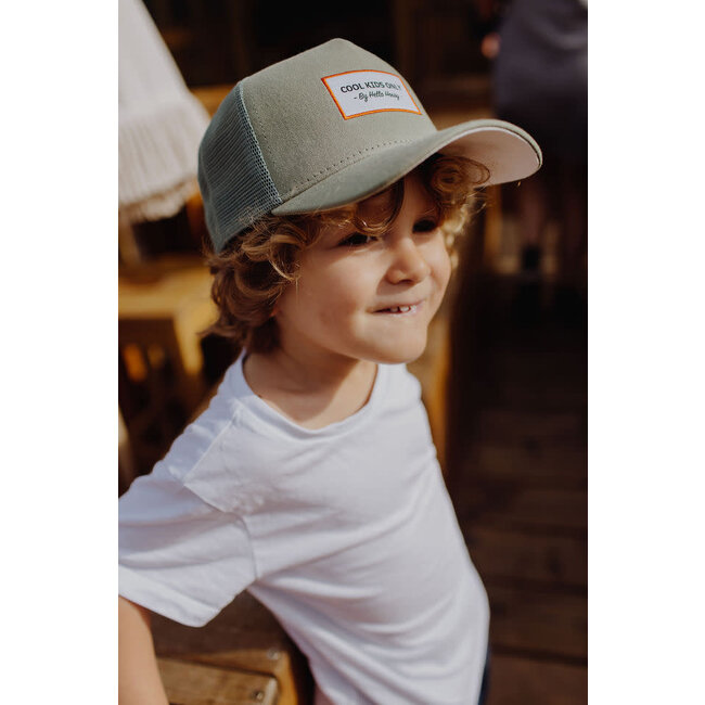 HELLO HOSSY CASQUETTE TRUCKER - MINI OLIVE