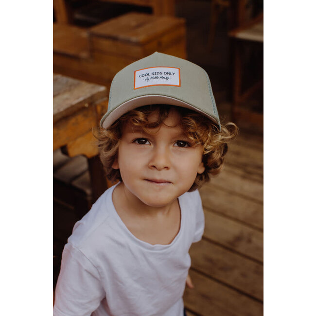 HELLO HOSSY CASQUETTE TRUCKER - MINI OLIVE
