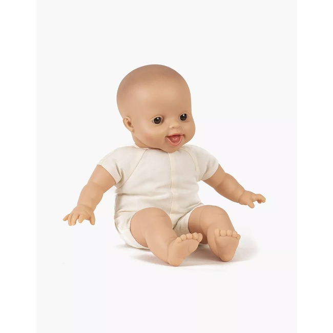 MINIKANE POUPON CORPS SOUPLE 28CM "BABIES" LÉO