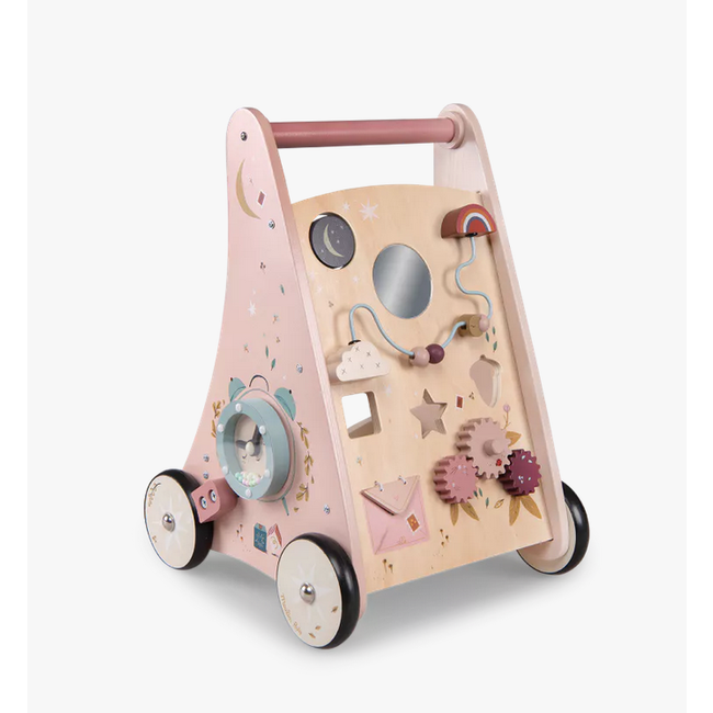 MOULIN ROTY CHARIOT DE MARCHE D'ACTIVITÉ - SOUS LA PLUIE