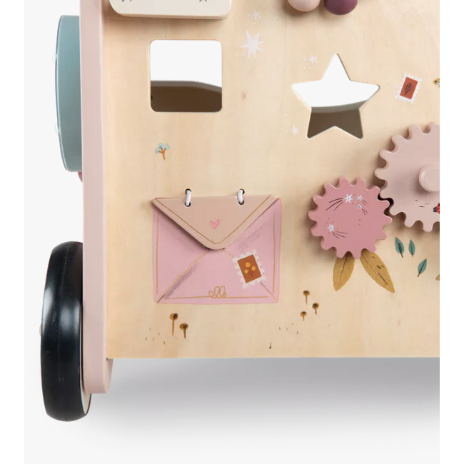 MOULIN ROTY CHARIOT DE MARCHE D'ACTIVITÉ - SOUS LA PLUIE