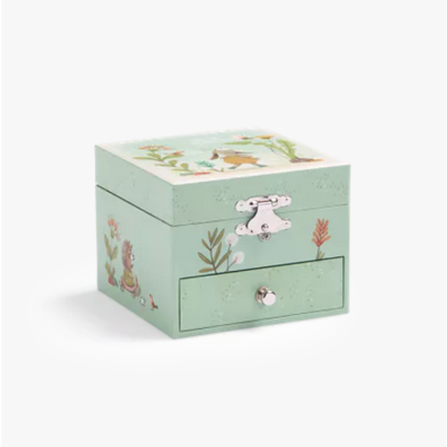 MOULIN ROTY BOITE À MUSIQUE COFFRET - TROIS PETITS LAPINS