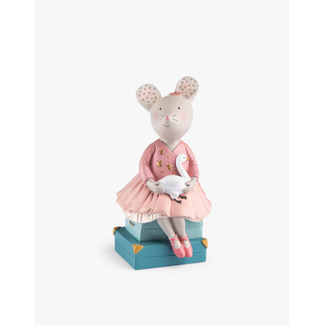 MOULIN ROTY TIRELIRE EN RÉSINE SOURIS - LA PETITE ÉCOLE DE DANSE MOULIN ROTY TIRELIRE EN RÉSINE SOURIS - LA PETITE ÉCOLE DE DANSE