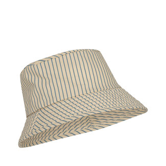 KONGES SLOJD CHAPEAU DE SOLEIL "ASNOU" STRIPE BLUE