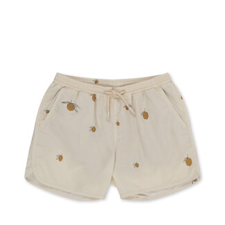 KONGES SLOJD SHORT DE BAIN "ASNOU" LEMON