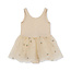 KONGES SLOJD ROBE TUTU BALLERINE SANS MANCHES "FEYA" CHERRY GLITTER