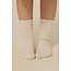 KONGES SLOJD 3 X PAIRES DE CHAUSSETTES VOLANTS OPTIC WHITE/SAND/BROWN