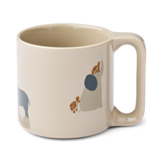 LIEWOOD MUG PORCELAINE "CAMREN" ALL TOGETHER SANDY