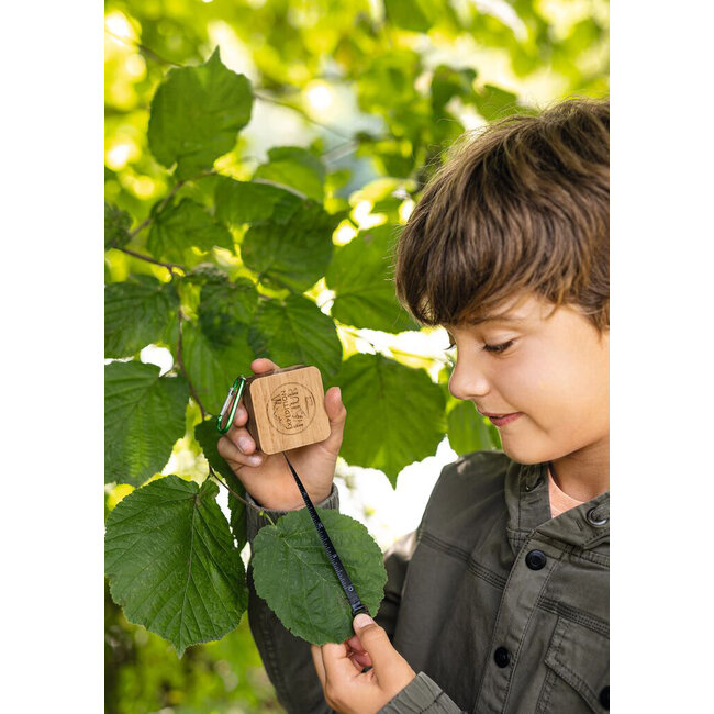 RUBAN MÈTRE BOIS AVEC MOUSQUETON