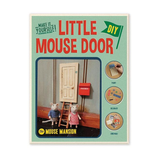 SAM & JULIA PORTE DE LA PETITE SOURIS À CONSTRUIRE SAM & JULIA