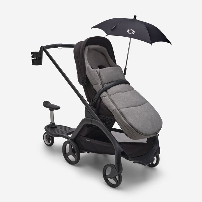 BUGABOO BUGABOO DRAGONFLY - POUSSETTE COMPLÈTE - BLACK/TAUPE