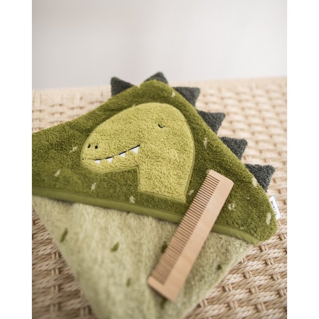 TRIXIE CAPE DE BAIN COTON BIO 75CM MR DINO