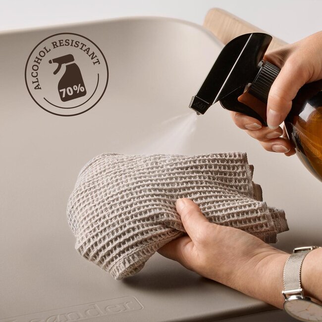 LEANDER MATELAS À LANGER MATTY - SAGE GREEN