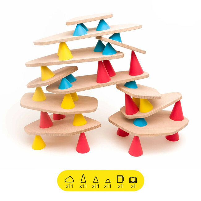 OPPI PIKS - KIT MEDIUM (33 CÔNES + 11 PLANCHETTES)