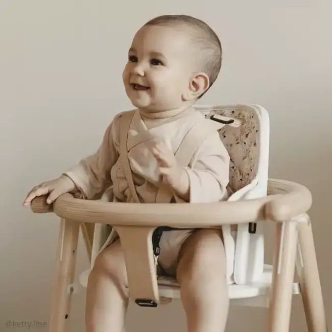 CHARLIE CRANE TOBO - BABY-SET POUR CHAISE HAUTE WHITE