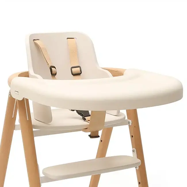 CHARLIE CRANE TOBO - BABY-SET POUR CHAISE HAUTE WHITE