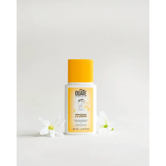 OUATE ÉCRAN SOLAIRE SF50 30ML - 1, 2, 3 SOLEIL