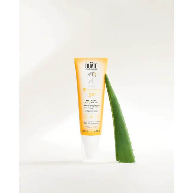 OUATE CRÈME SOLAIRE SF50 125ML - 1, 2, 3 SOLEIL