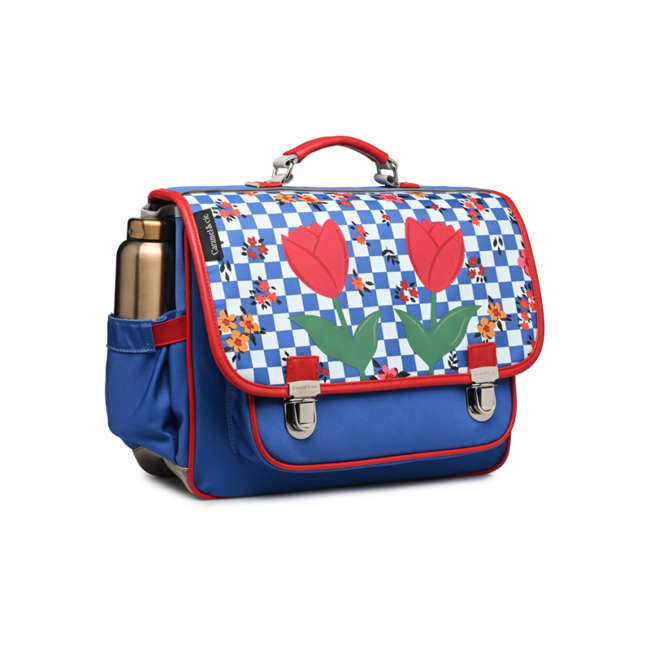 CARAMEL ET CIE CARTABLE 38CM CP-CM2 "TULIP SISTERS"