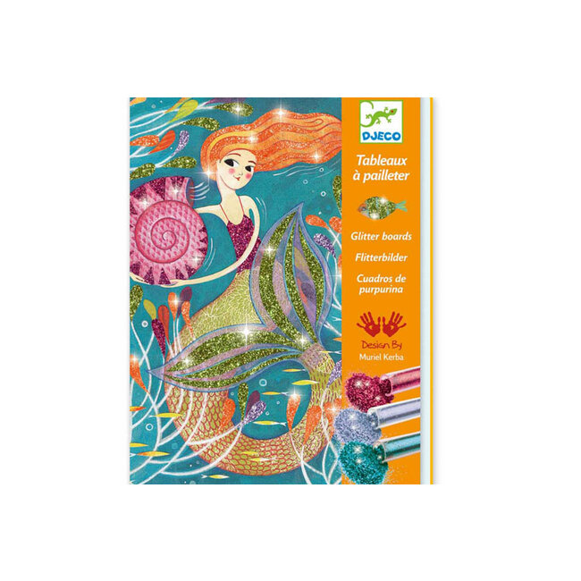 DJECO TABLEAU A PAILLETER - SIRENES 6-10ANS