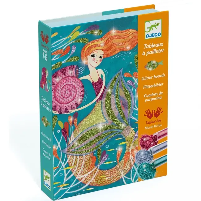 DJECO TABLEAU A PAILLETER - SIRENES 6-10ANS