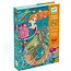 DJECO TABLEAU A PAILLETER - SIRENES 6-10ANS
