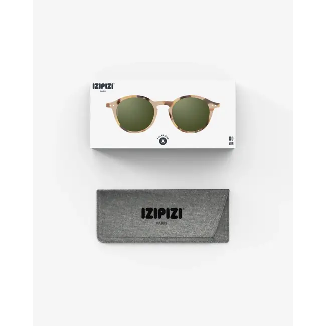 IZIPIZI LUNETTES DE SOLEIL ADULTE "L'ICONIQUE" #D ECAILLE TORTUE CLAIR POLARISEES