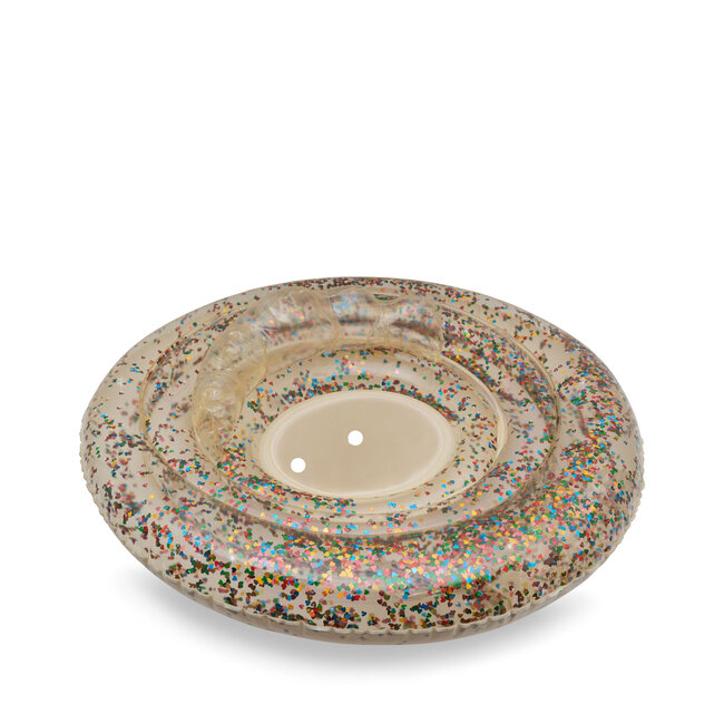 KONGES SLOJD BOUÉE BÉBÉ PAILLETTES MULTI HEARTS MULTICOLORE
