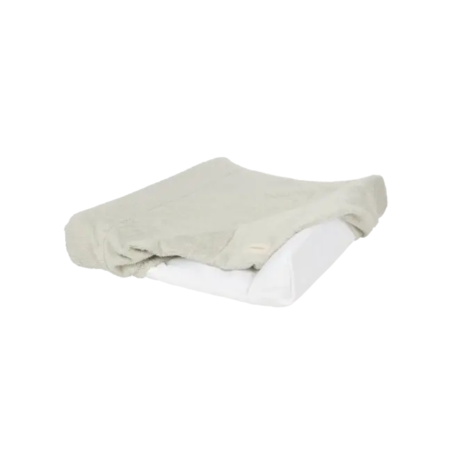 NOBODINOZ HOUSSE DE MATELAS À LANGER 50X70CM "SO CUTE" SAGE GREEN