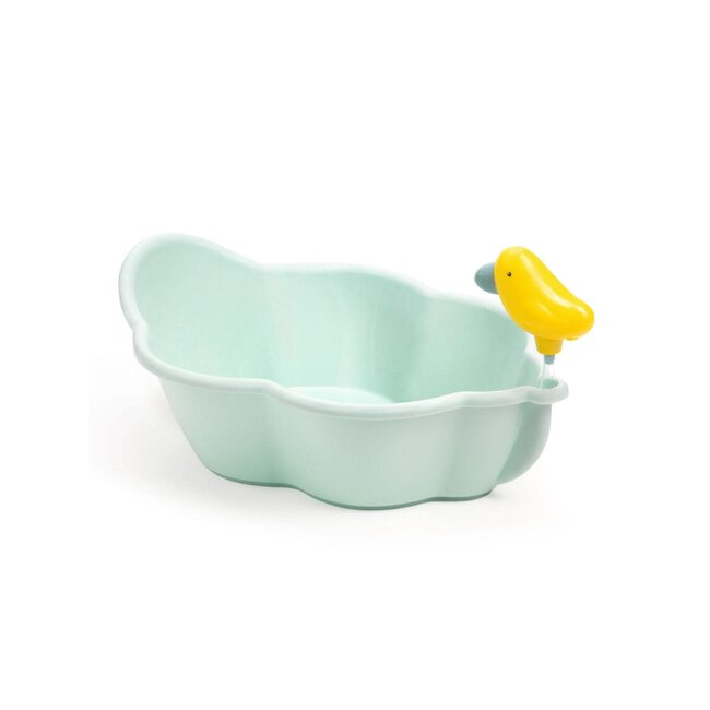 DJECO BAIGNOIRE POUR POUPÉE AVEC POMMEAU DE DOUCHE OISEAU