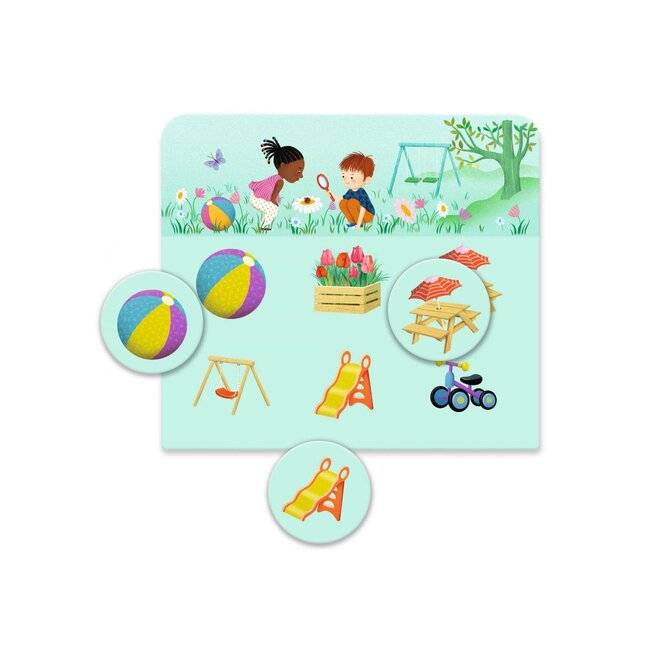 DJECO JEU DE LOTO - DANS LA MAISON 30 PCS