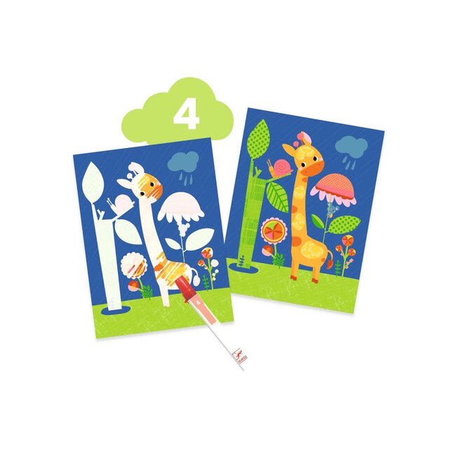 DJECO COFFRET 6 ACTIVITÉS CRÉATIVES DES PETITS - LA SOURIS ET SES AMIS +18MOIS