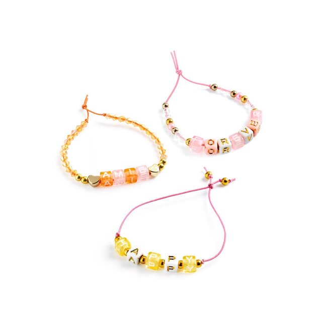 DJECO PERLES ALPHABET - OR 6-10ANS