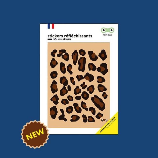 RAINETTE GRANDE PLANCHE STICKERS RÉFLÉCHISSANTS - GRAOU