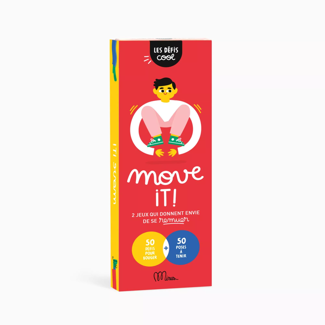 MINUS EDITIONS LES DÉFIS COOL - MOVE IT ! 2 JEUX POUR SE REMUER