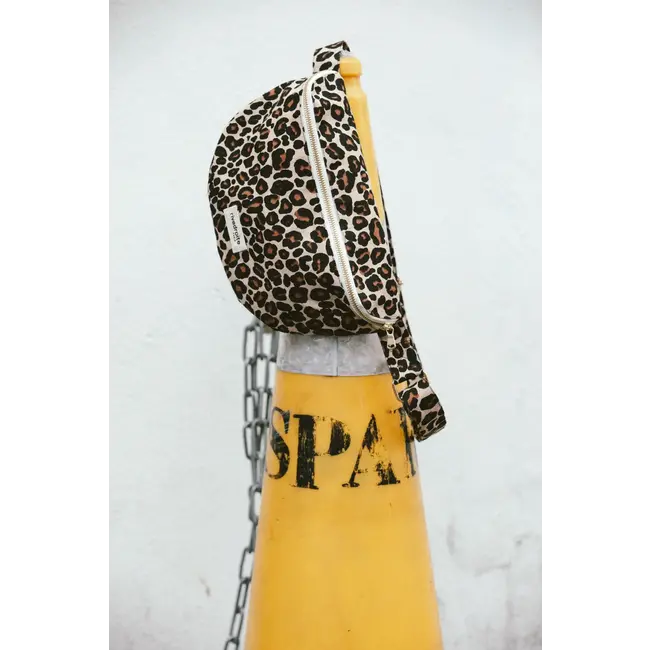RIVE DROITE SAC BANANE RIVE DROITE "CUSTINE" LÉOPARD FOREVER WILD