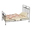 EGMONT TOYS LIT DE POUPÉE MÉTAL VINTAGE AVEC MATELAS OREILLER & COUVERTURE