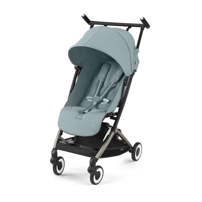 CYBEX CYBEX POUSSETTE LIBELLE STORMY BLUE - CHÂSSIS TAUPE