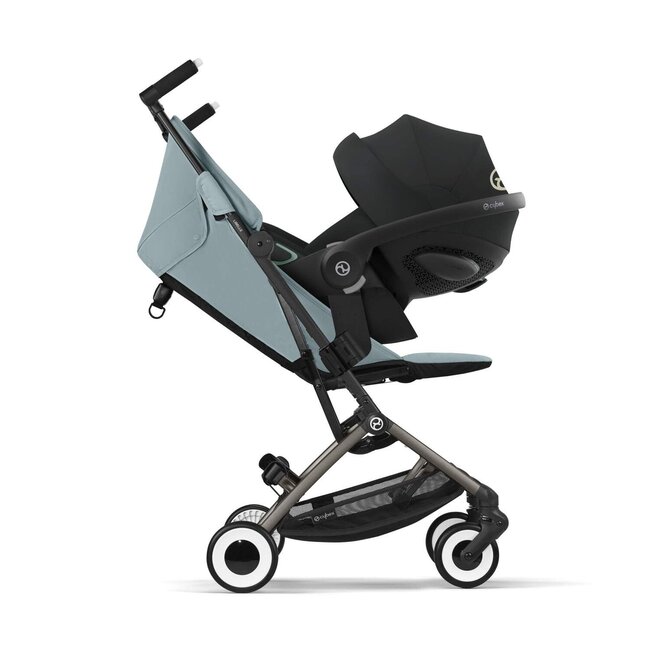 CYBEX CYBEX POUSSETTE LIBELLE STORMY BLUE - CHÂSSIS TAUPE