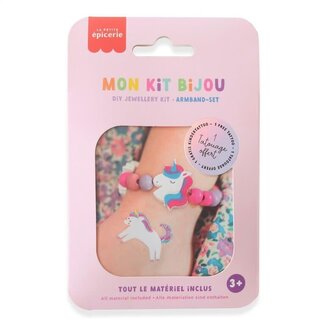 LA PETITE ÉPICERIE DIY - MON KIT BIJOU ENFANT - BRACELET LICORNES