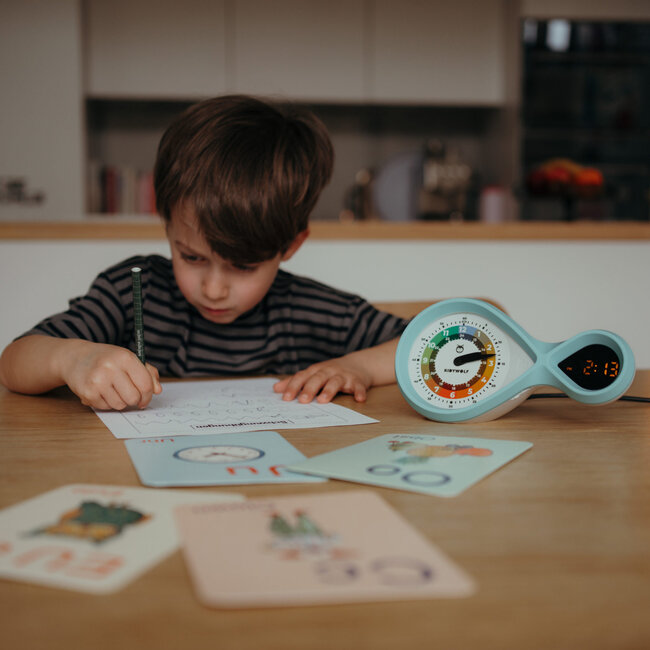 KIDYWOLF RÉVEIL D'APPRENTISSAGE ÉVOLUTIF "KIDYALARM" VERT