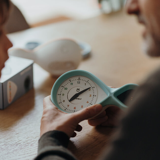 KIDYWOLF RÉVEIL D'APPRENTISSAGE ÉVOLUTIF "KIDYALARM" VERT